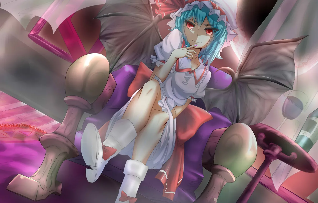 Photo wallpaper girl, the demon, touhou, Touhou, Touhou