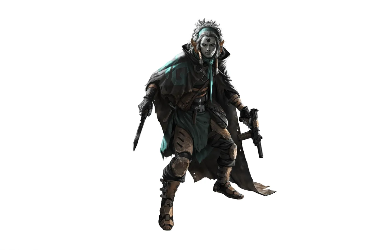 Photo wallpaper weapons, warrior, costume, machine