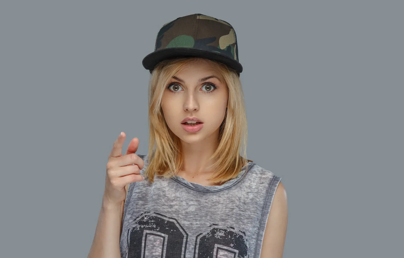 Photo wallpaper modern, hip-hop, female, portrait, Cap
