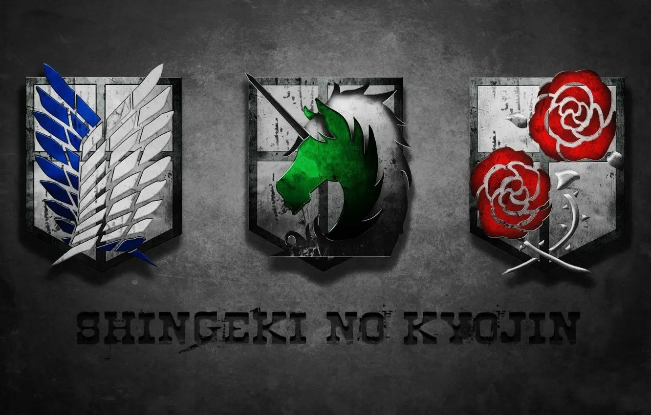 Photo wallpaper logo, game, anime, wings, team, horse, asian, roses