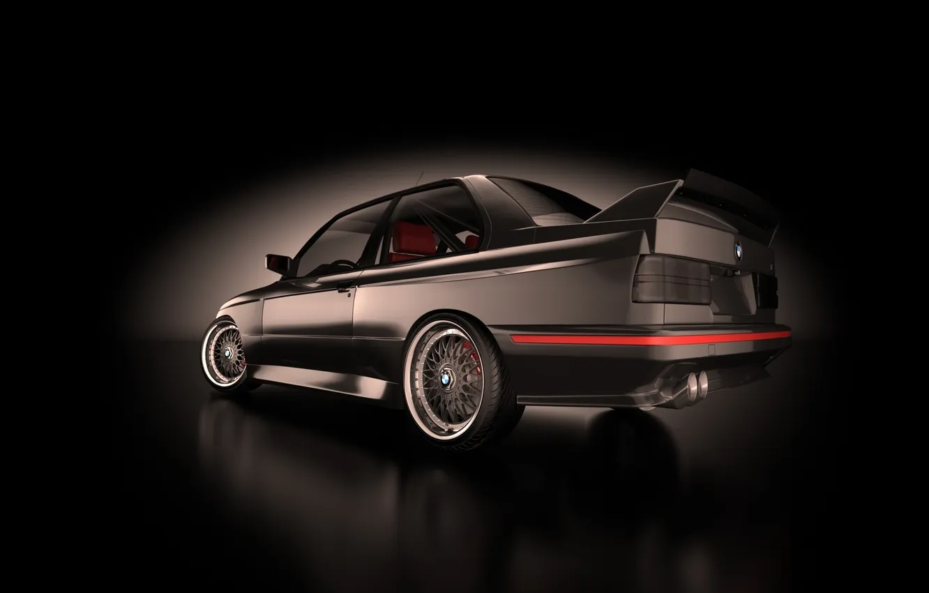 Photo wallpaper BMW, E30