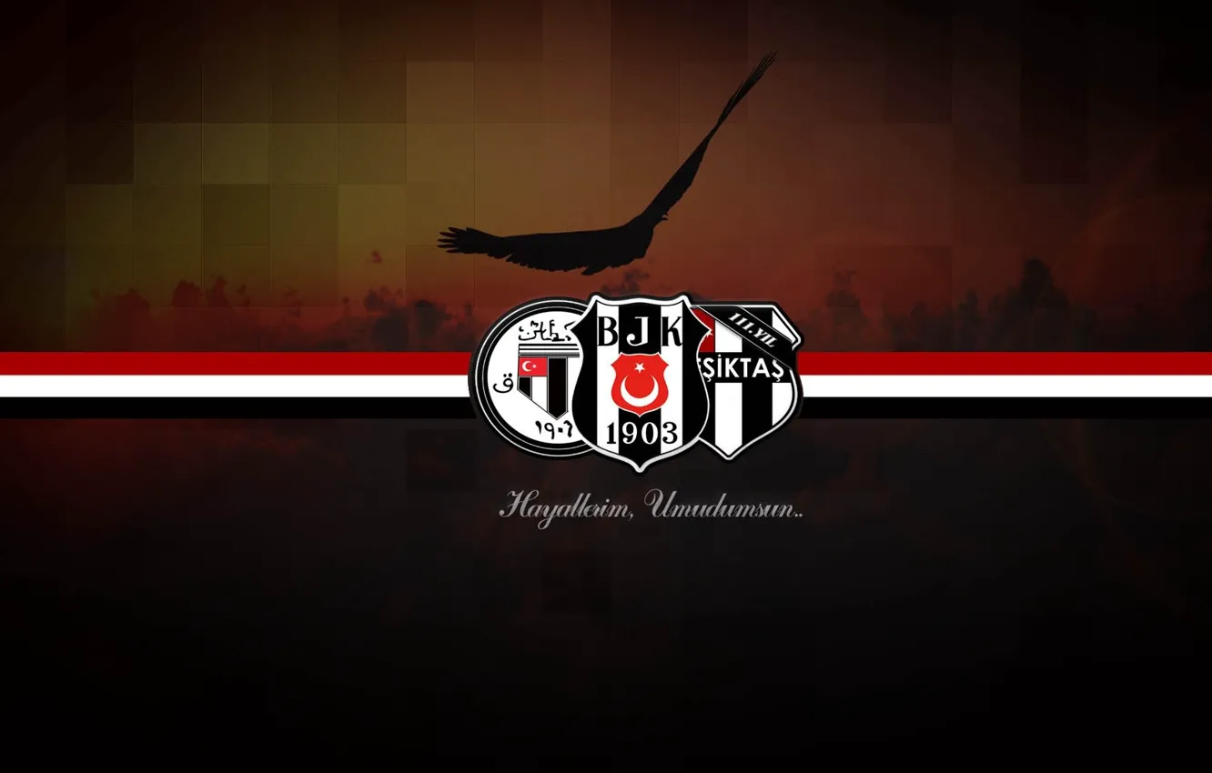 Photo wallpaper wallpaper, logo, football, Sport, Besiktas JK
