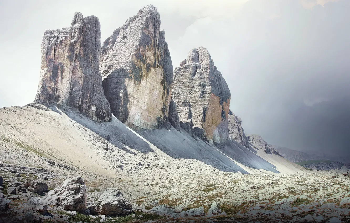 Photo wallpaper Italy, Veneto, Auronzo