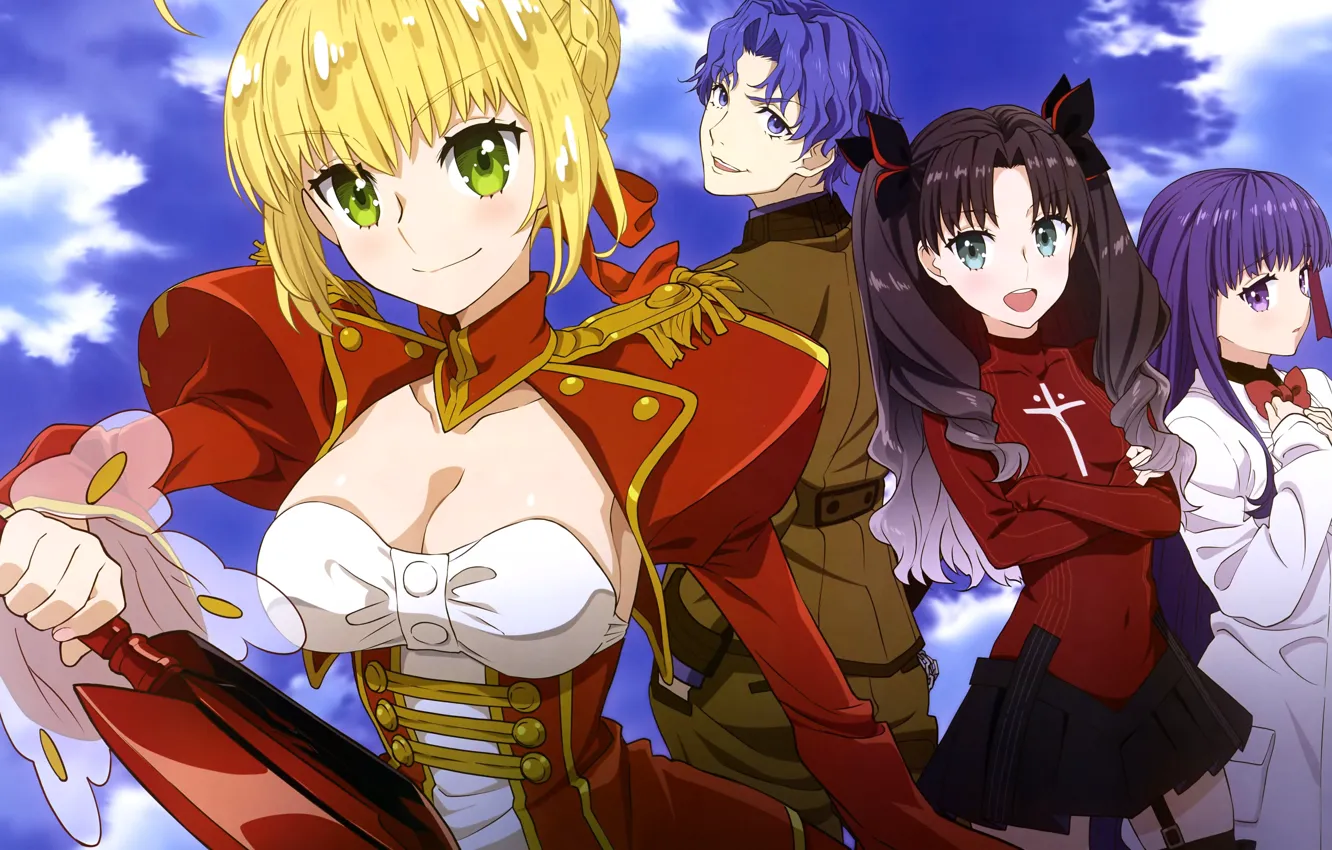 Photo wallpaper kawaii, girl, Fate Stay Night, anime, pretty, asian, manga, oriental