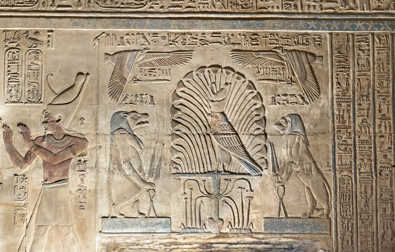 Photo wallpaper Egypt, Luxor, Karnak, Opet Temple