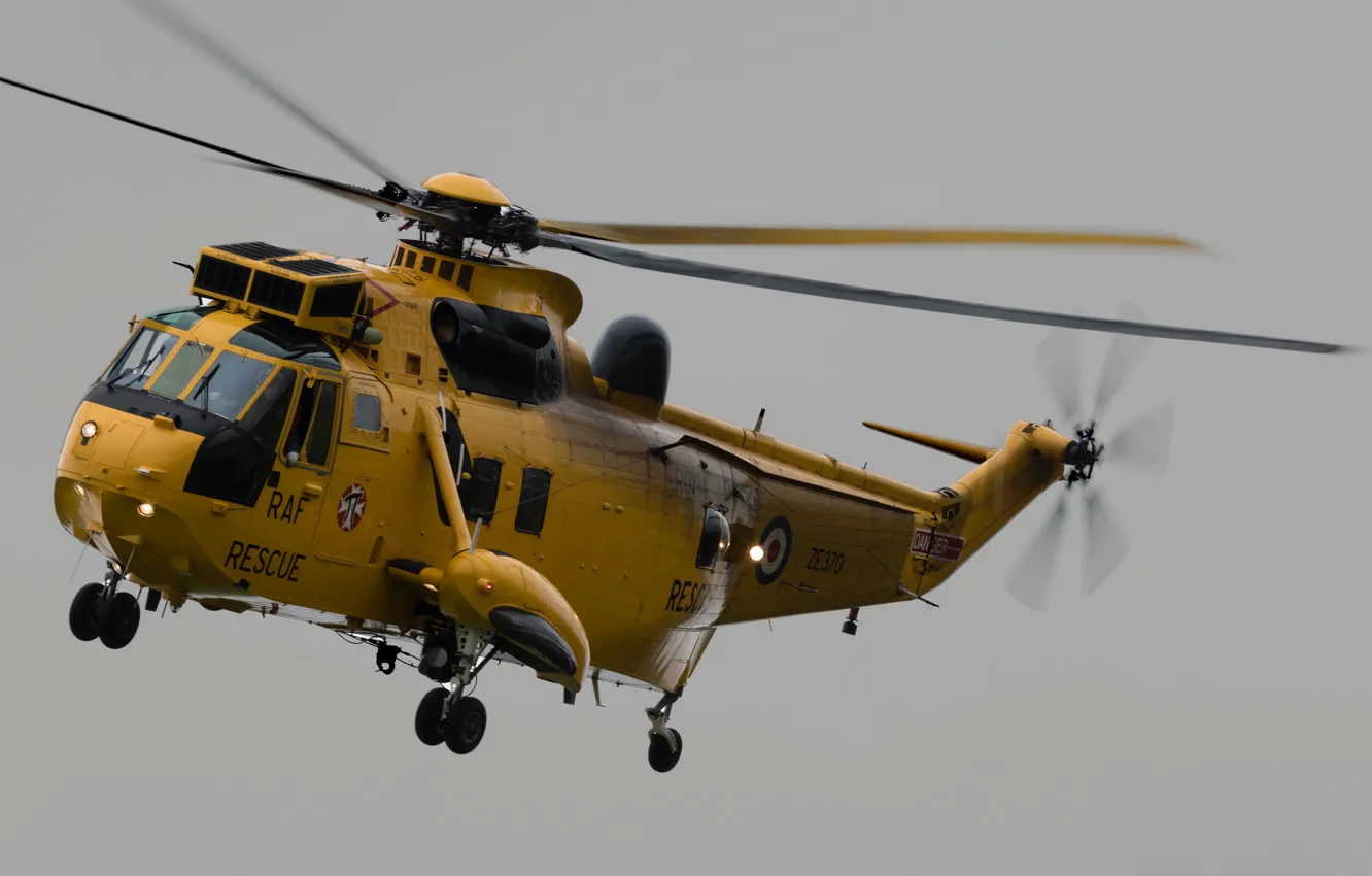 Photo wallpaper helicopter, transport, Sea King, "Sea king