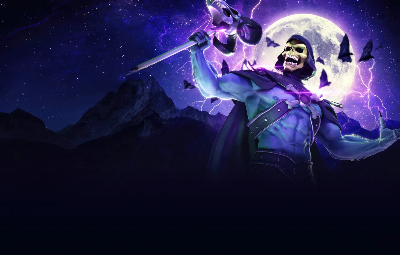 Photo wallpaper Overlord, Call of Duty, evil, Skeletor