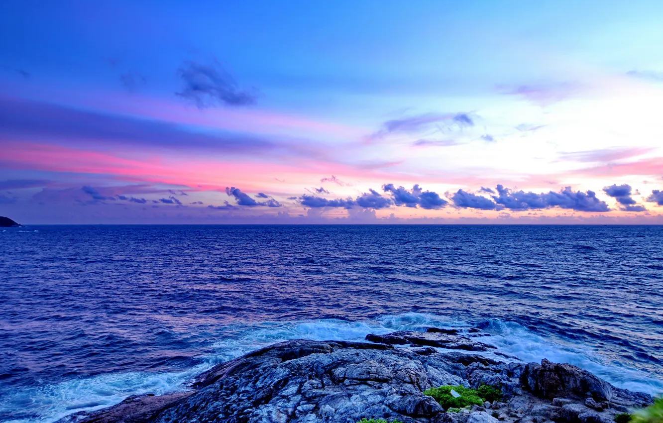 Photo wallpaper sea, the sky, clouds, Thailand, Phuket, Thailand, Phuket