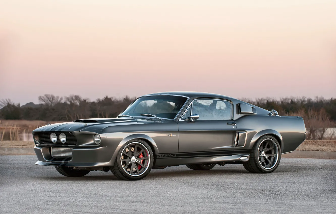 Wallpaper Mustang, Ford, Shelby, GT500, GT500CR, 1967, Wheels, Equipped ...