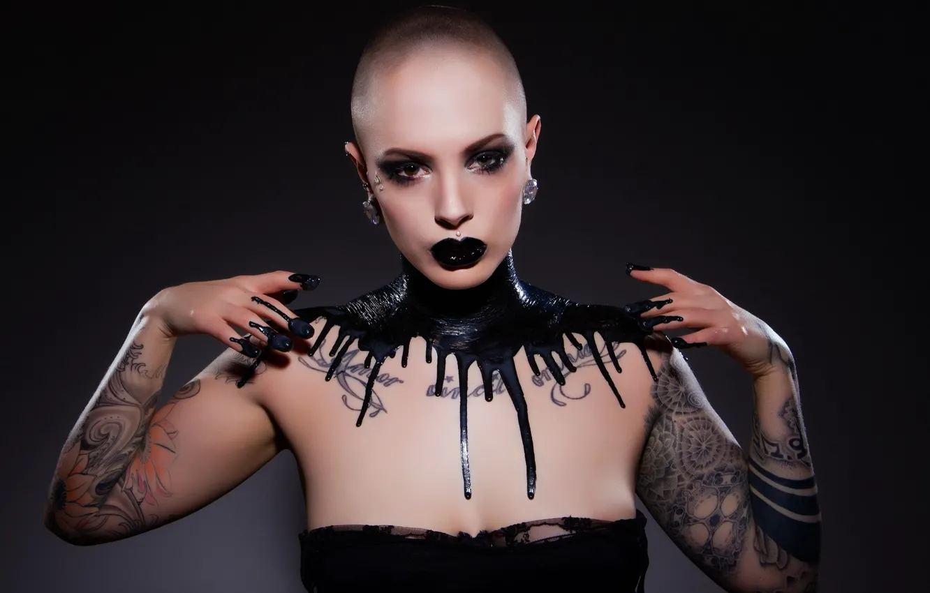 Photo wallpaper fashion, style, model, fetish, Hélène Atsüko