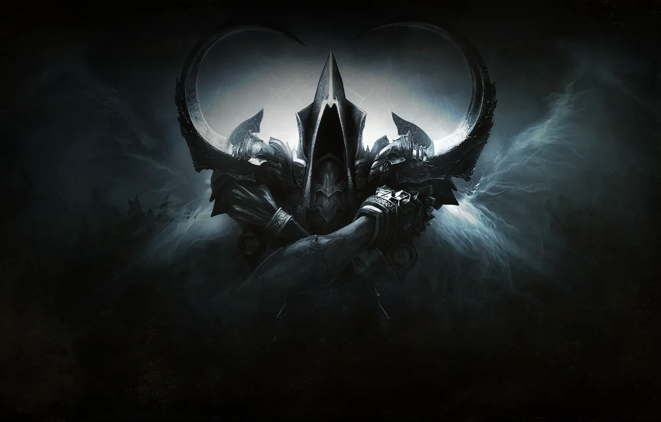Photo wallpaper death, the darkness, Diablo III Reaper of Souls