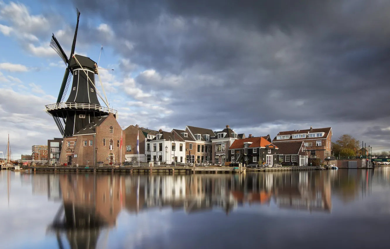Photo wallpaper Netherlands, Holland, Haarlem