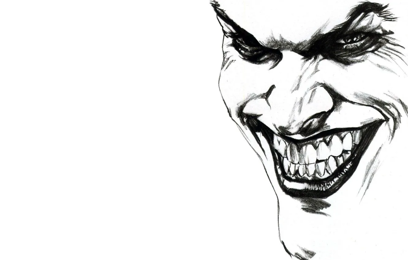 Photo wallpaper smile, Joker, Joker