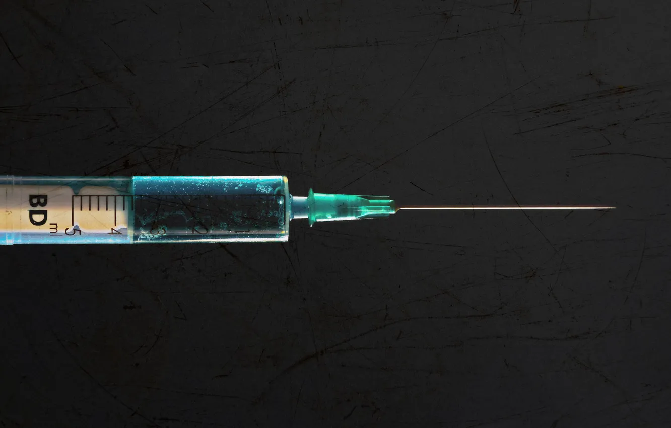 Photo wallpaper background, needle, syringe