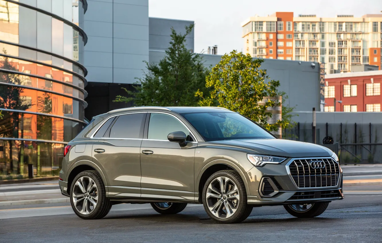 Photo wallpaper Audi, quattro, TFSI, S line, Q3, 2019