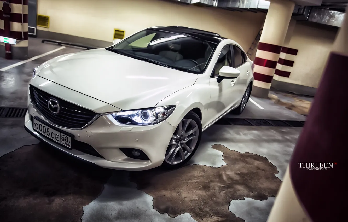 Photo wallpaper machine, auto, photographer, Mazda, auto, photography, photographer, Thirteen