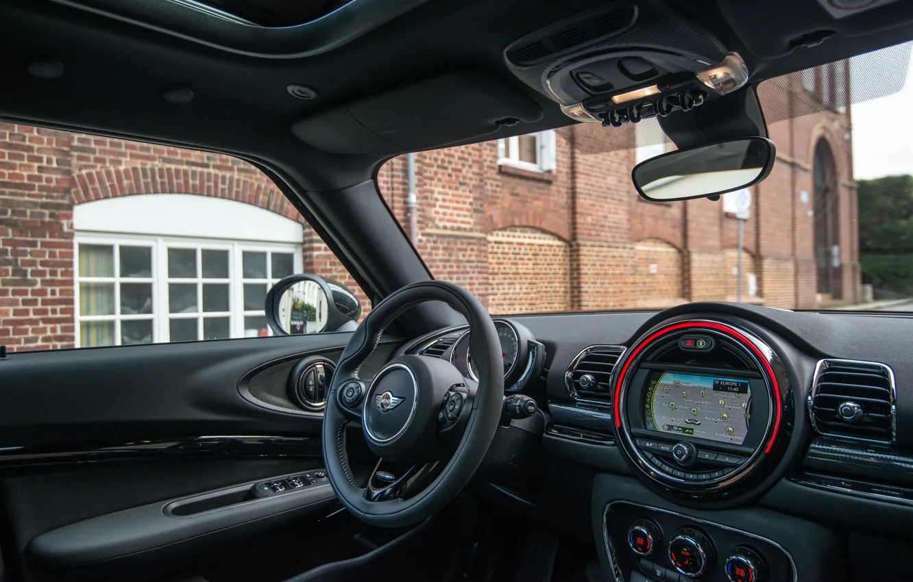 Photo wallpaper Mini, salon, 2018, Cooper S, Clubman