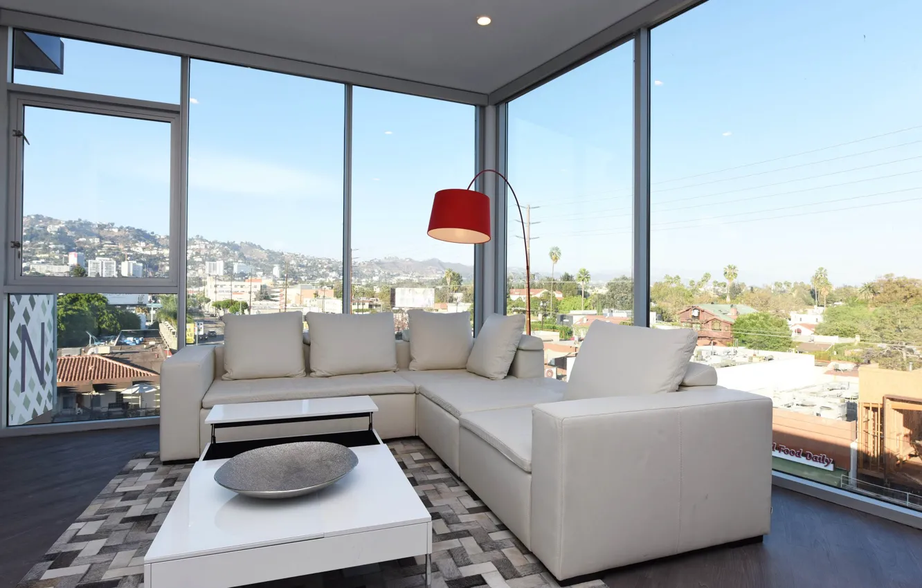 Photo wallpaper design, style, interior, Santa Monica, Luxury Apartments