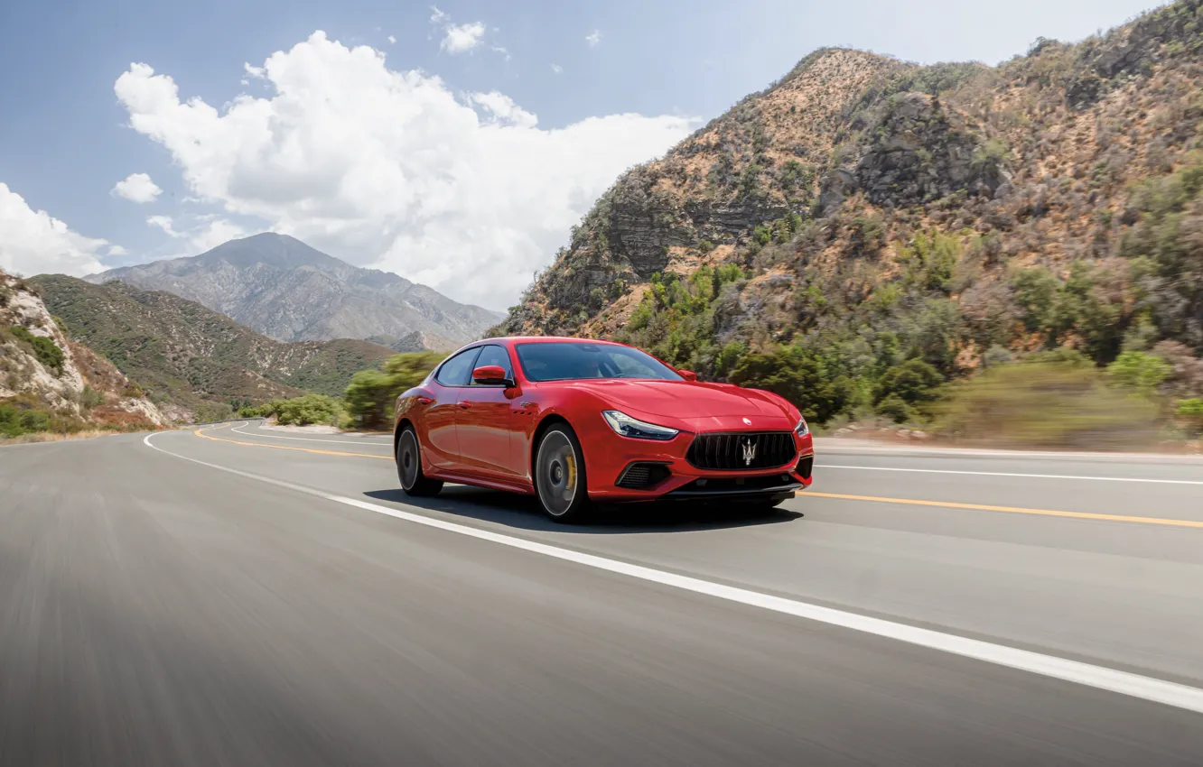 Photo wallpaper Maserati, drive, Ghibli, Maserati Ghibli Trofeo