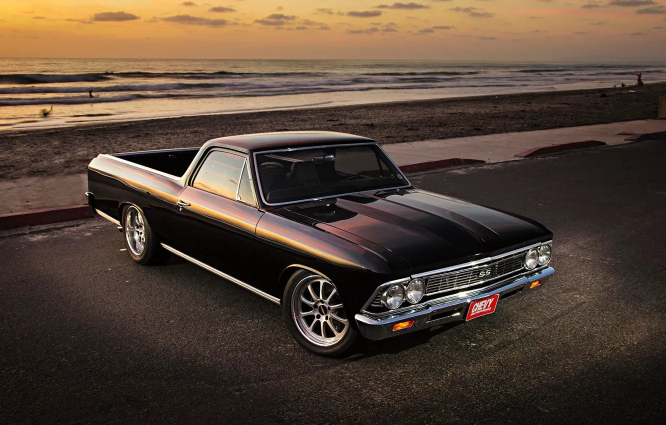 Photo wallpaper Chevy, Chevelle, The Way, Pick up, Vehicle, Modified