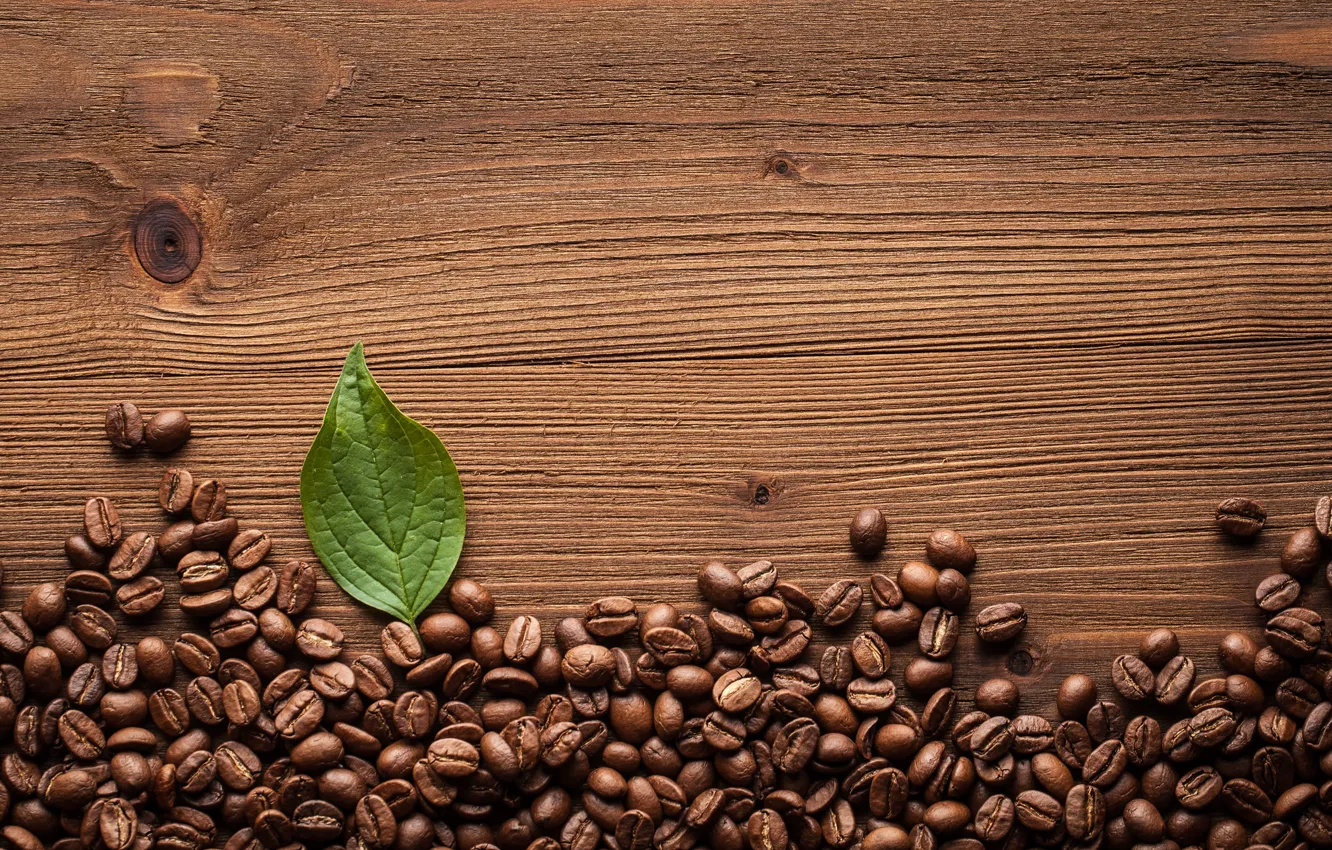 Photo wallpaper sheet, Board, Texture, coffee beans