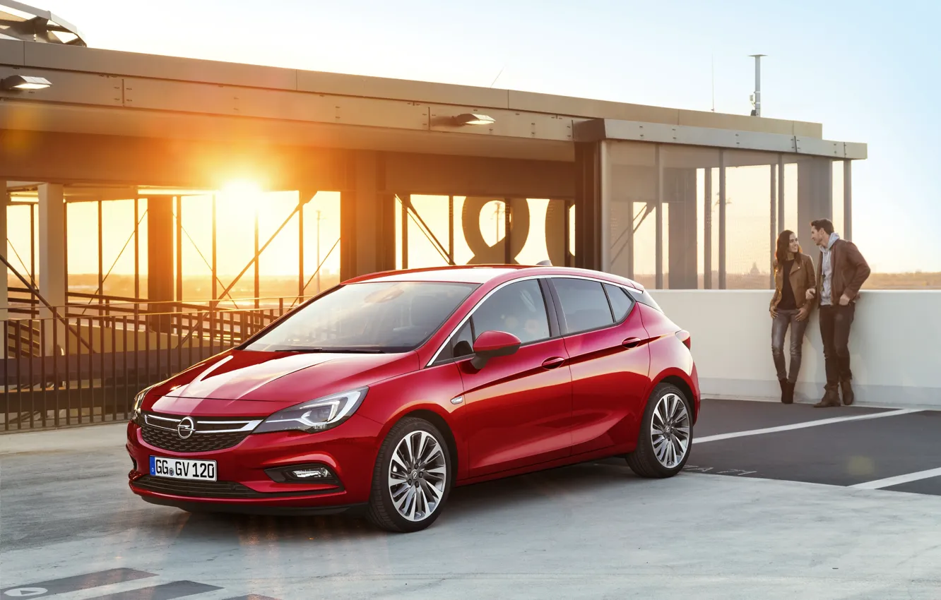 Photo wallpaper Opel, Astra, Opel, Astra, 2015