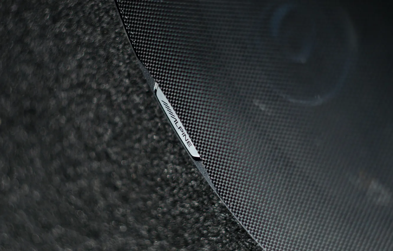 Photo wallpaper music, sound, Alpine