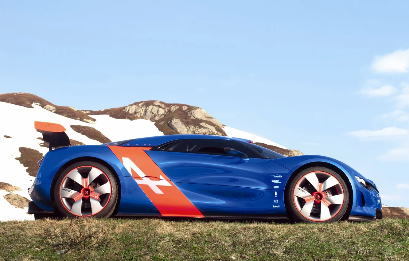 Photo wallpaper Concept, the concept, Renault, Alpine, Alpine, A110-50, Renault