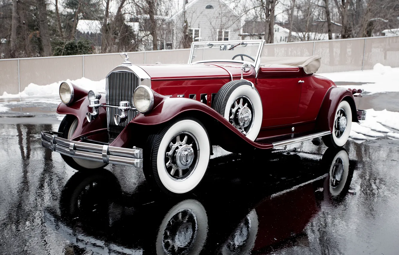 Photo wallpaper 1931, Convertible, Pierce-Arrow, Model 42
