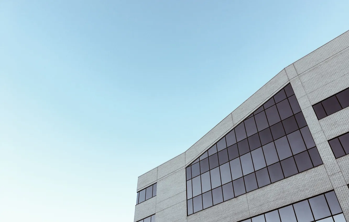 Photo wallpaper the sky, building, window