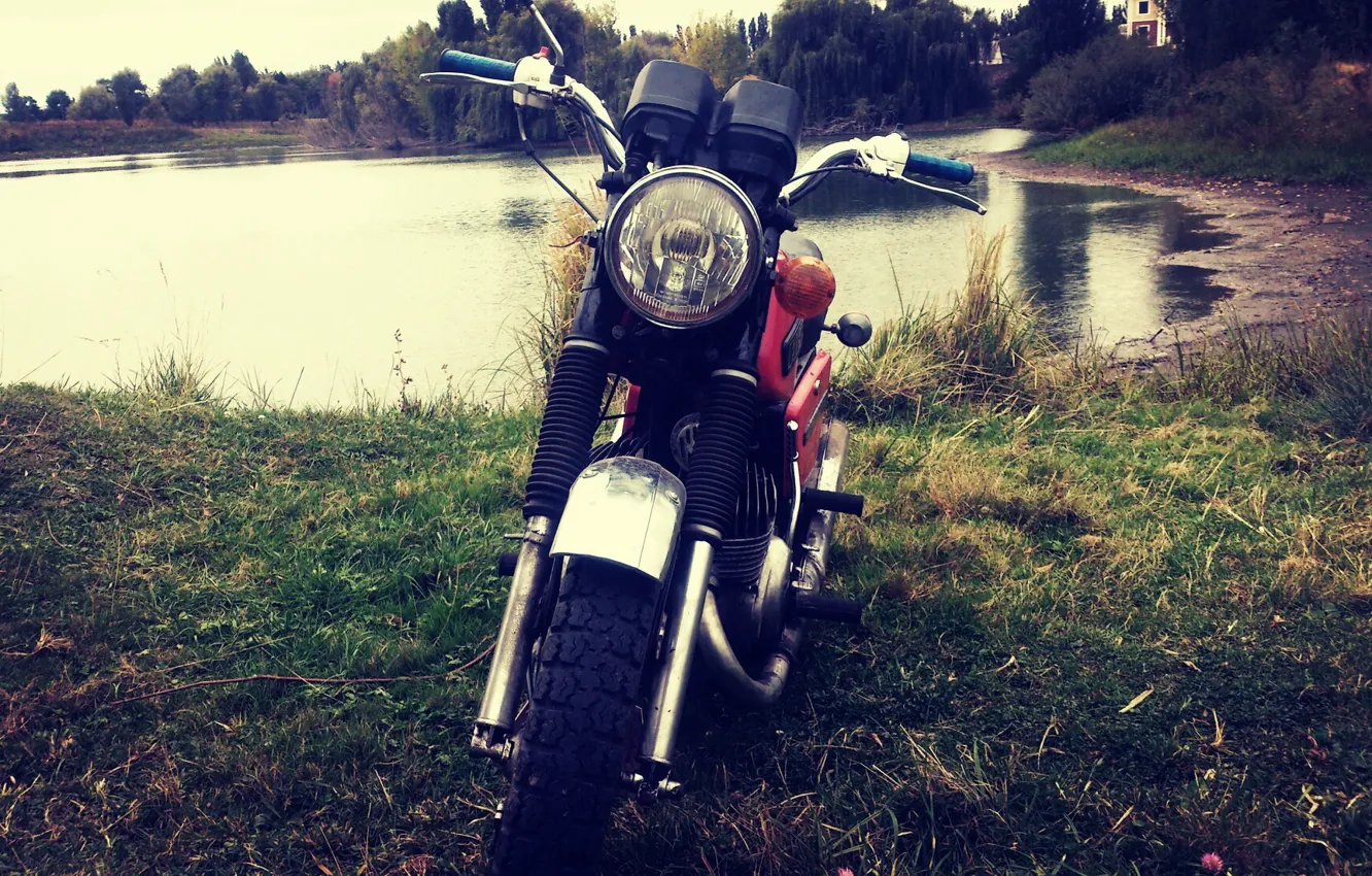 Photo wallpaper nature, lake, Jupiter