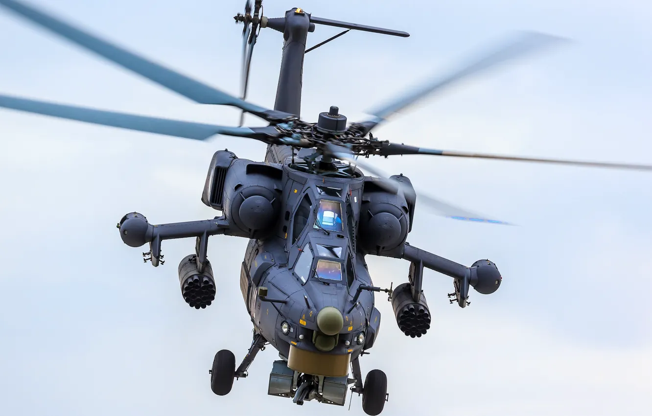 Photo wallpaper Mi-28N, The Russian air force, Havoc, "Night hunter", Russian Attack Helicopter, "Spoiler"