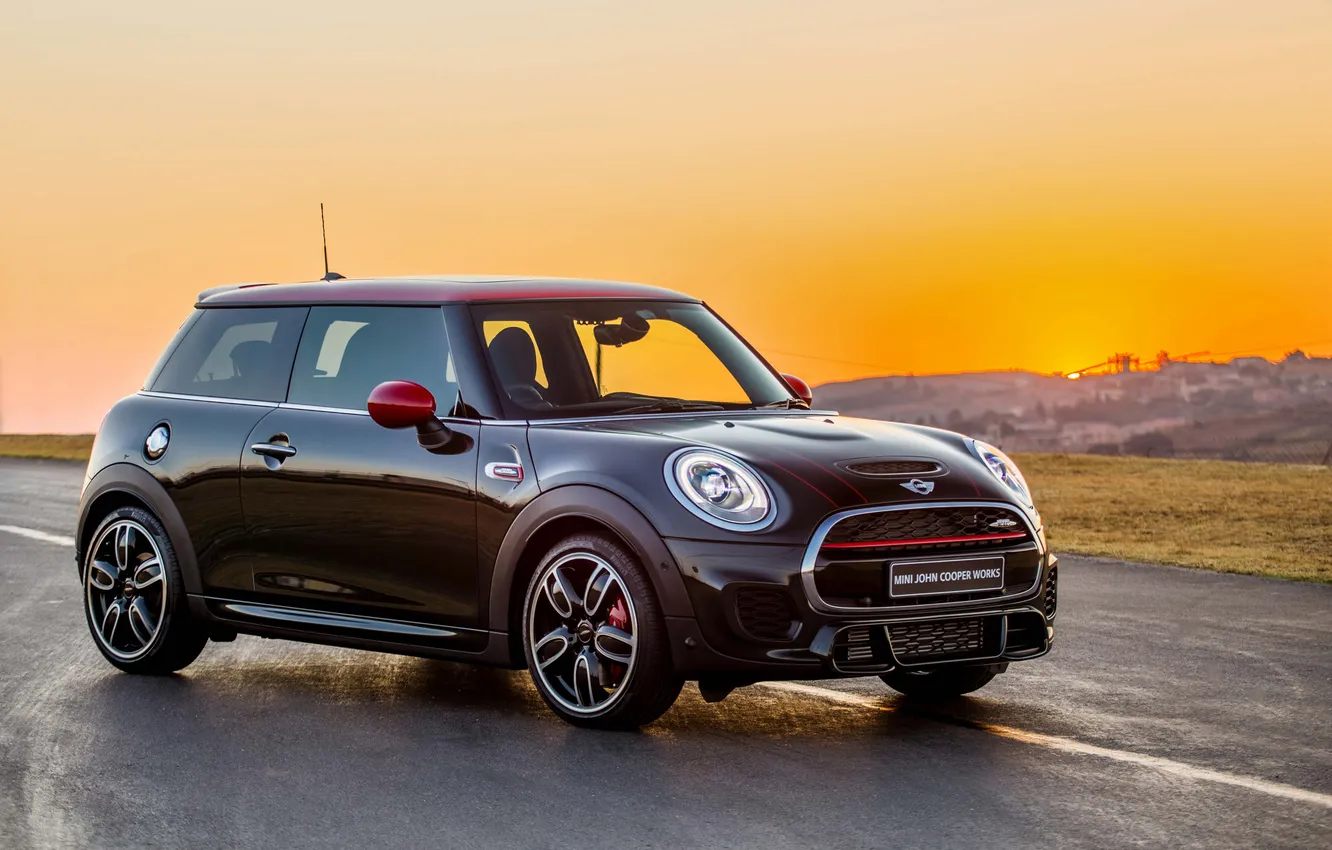 Photo wallpaper Mini, mini, Cooper, John Cooper Works, 2015, F56, ZA-spec