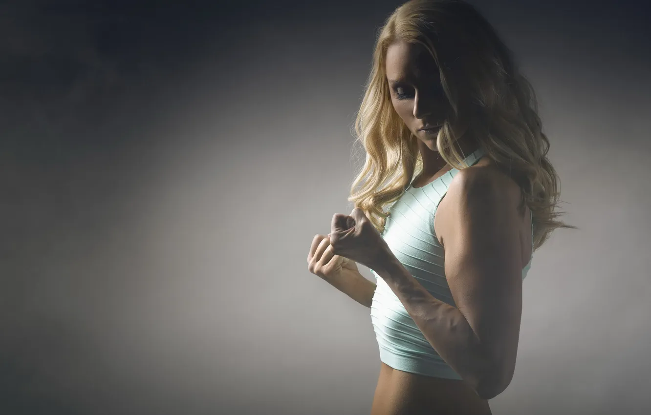 Photo wallpaper girl, pose, Kristen