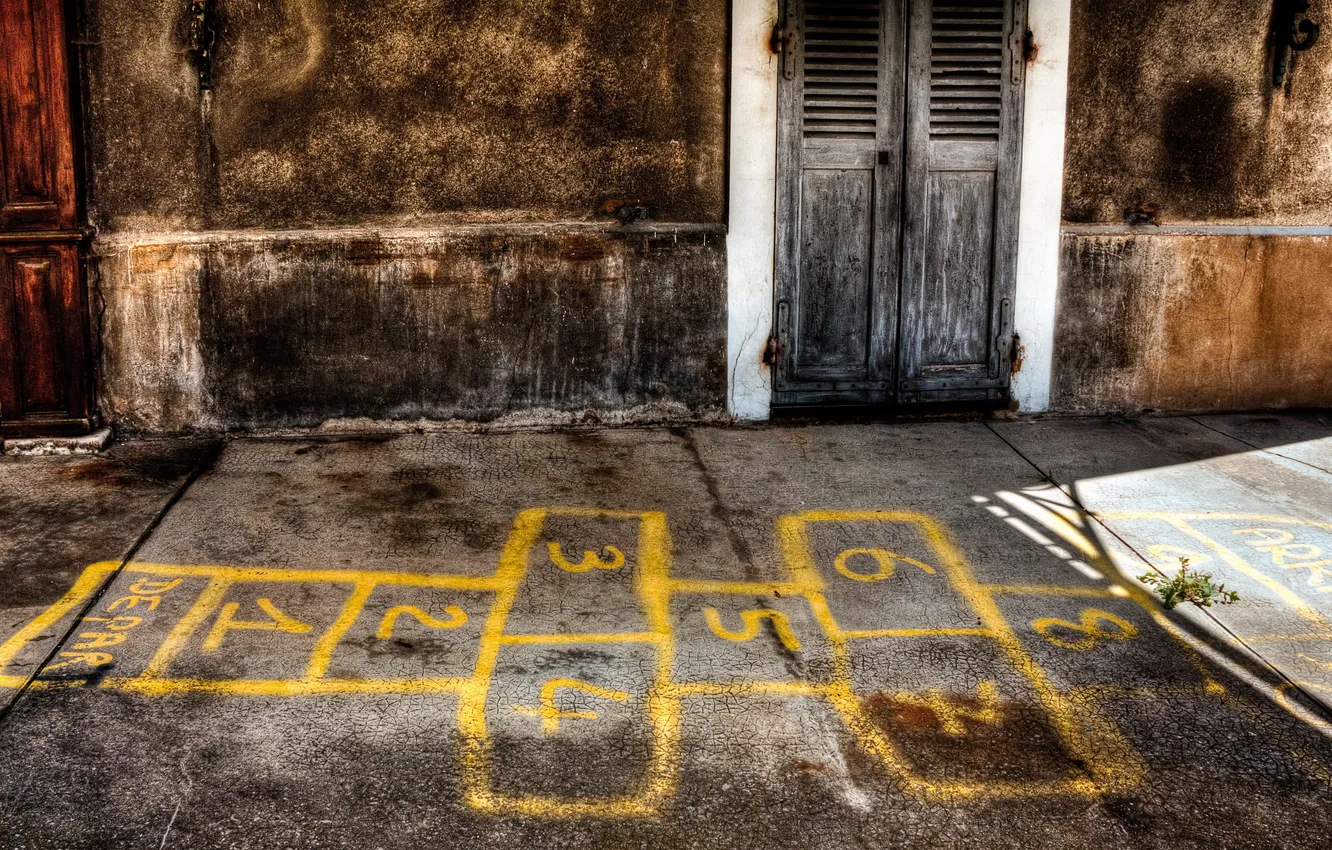 Photo wallpaper the city, street, the game