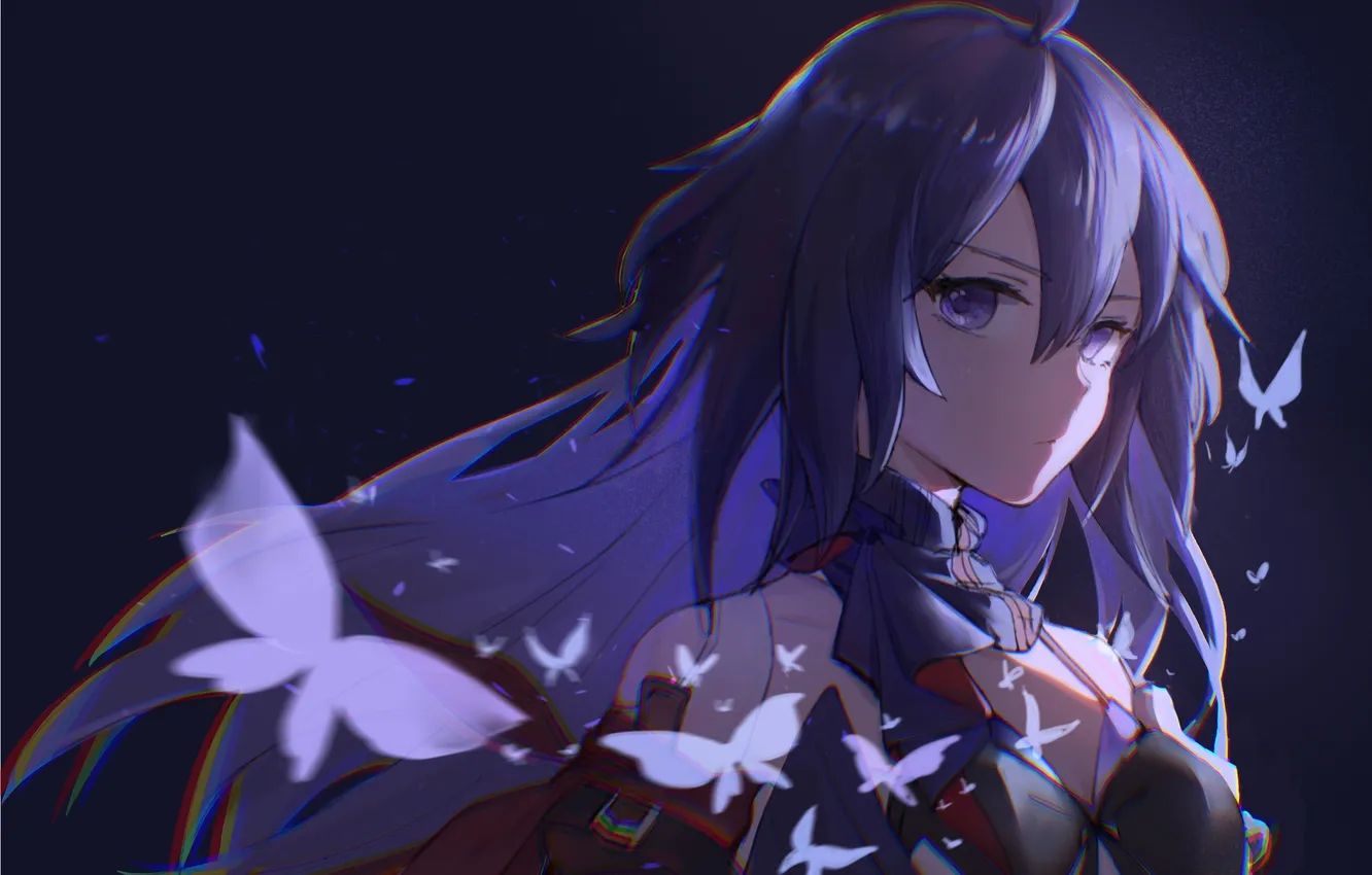 Photo wallpaper girl, butterfly, Soul, Honkai: Star Rail, honkai (series)