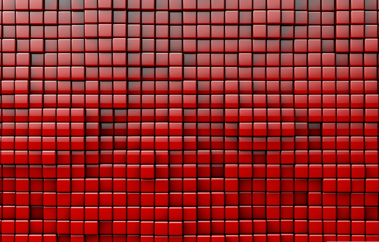 Photo wallpaper paint, squares, a number, the volume