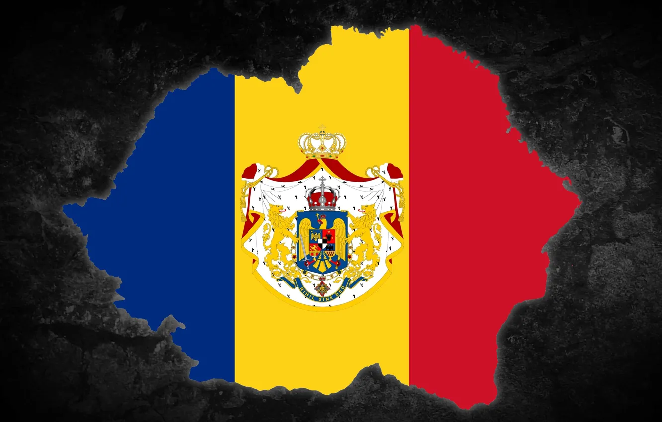 Photo wallpaper flag, Romania, Greater Romania, Greater Romania, Wallpaper Romania Mare, Drapel