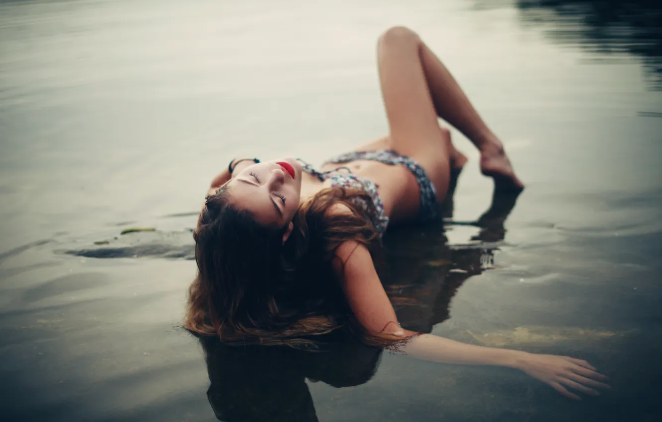 Photo wallpaper water, girl, My Nirri Hakanson