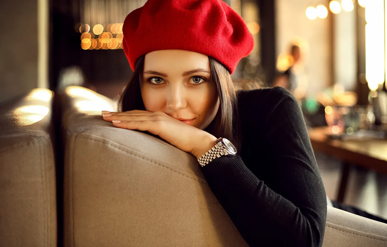 Photo wallpaper look, girl, heat, photo, takes, Dmitry Arhar