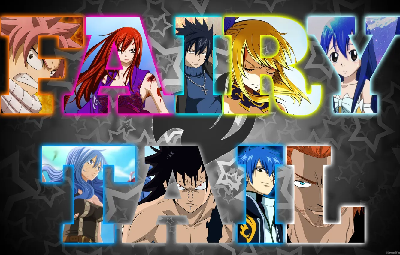 Photo wallpaper letters, Fairy Tail, Fairy tail