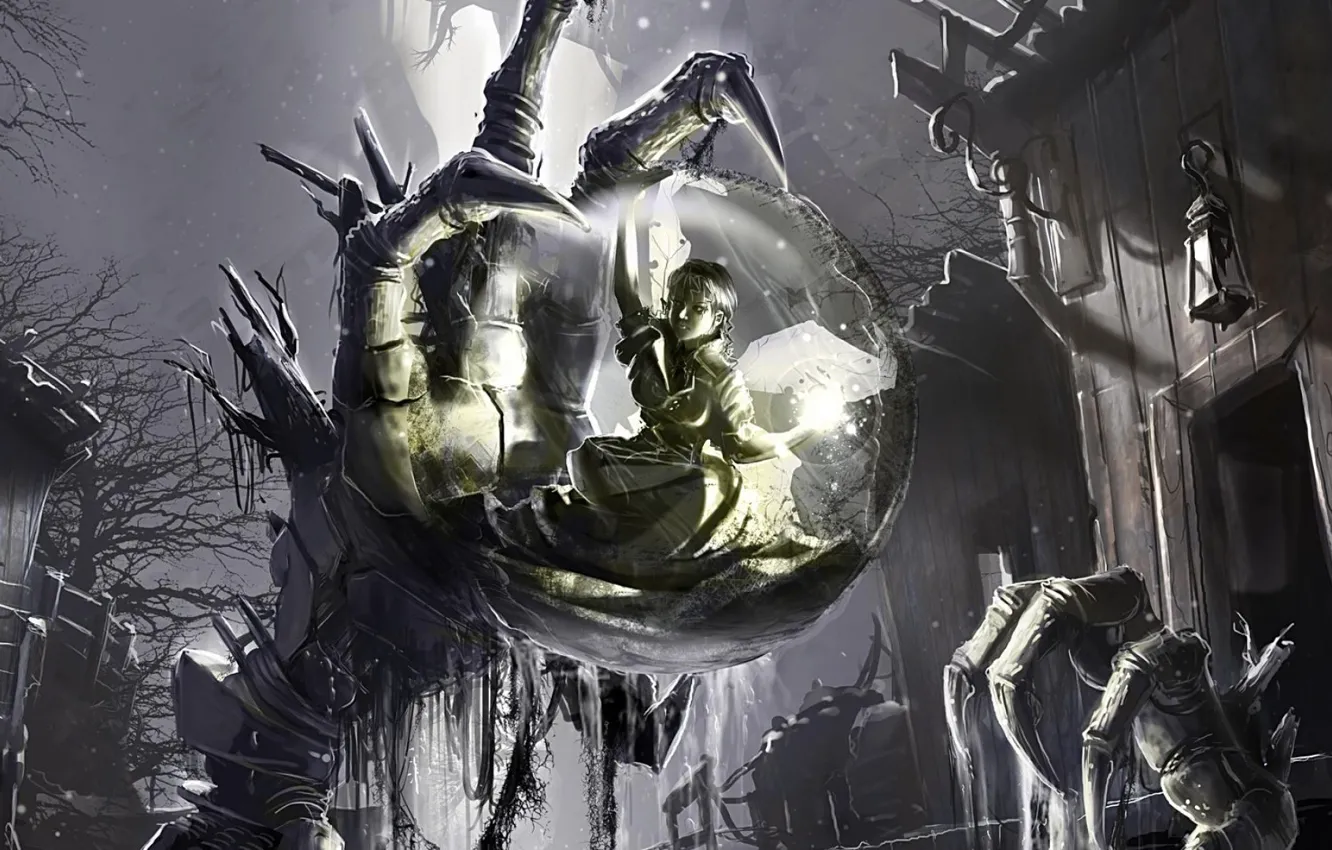 Photo wallpaper horror, fantasy, art