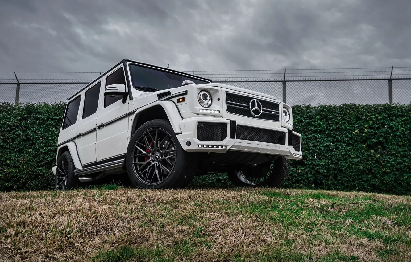 Photo wallpaper Mercedes, Benz, G63, The dealership, Boden