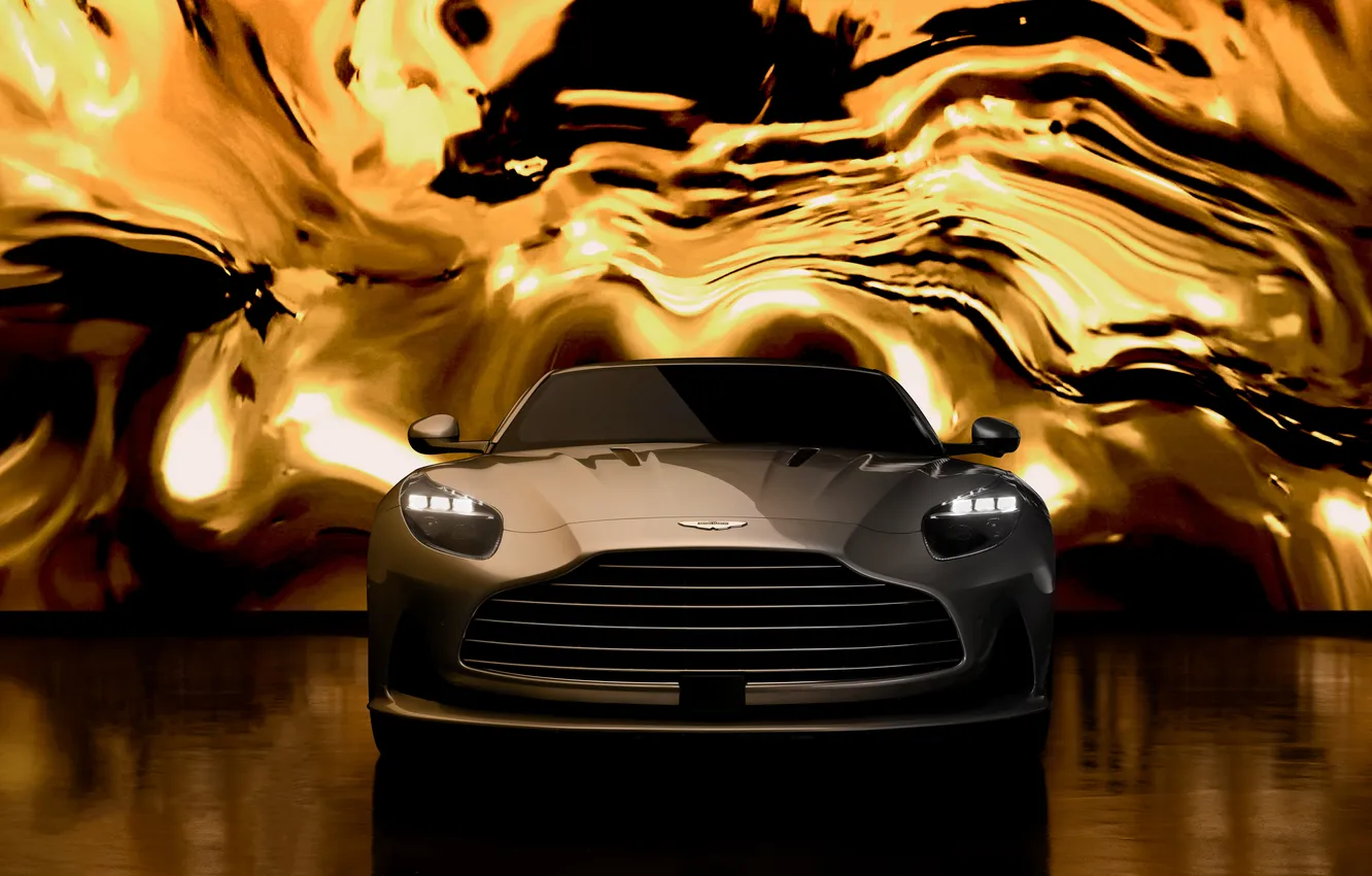 Photo wallpaper Aston Martin, James Bond, Twin Turbo, V8 Engine, celebrate, 2025, British Car, DB12