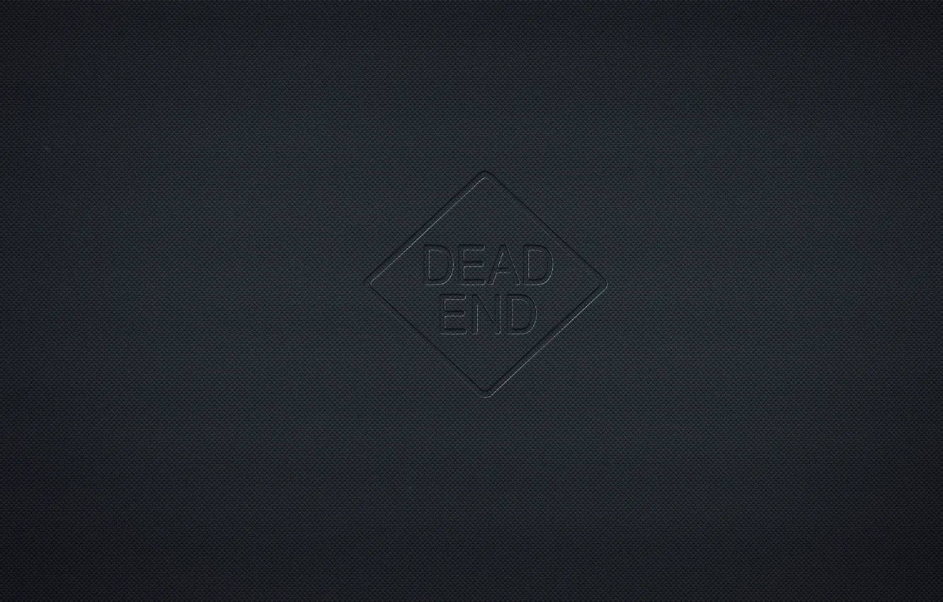 Photo wallpaper the inscription, sign, minimalism, texture, stalled, dead end, words, texture