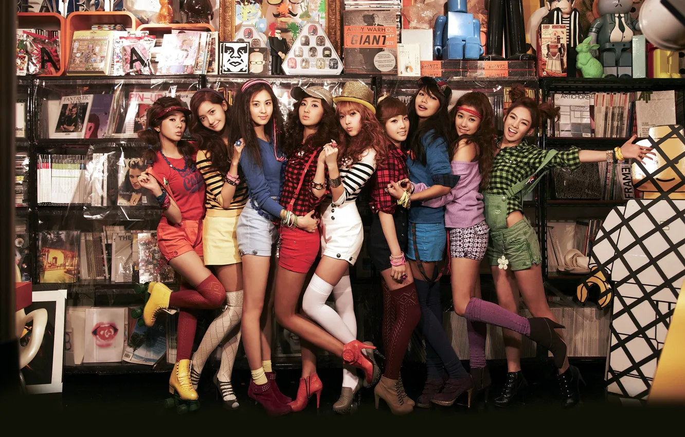 Photo wallpaper music, girls, Asian girls, SNSD, Girls Generation, South Korea, K-Pop