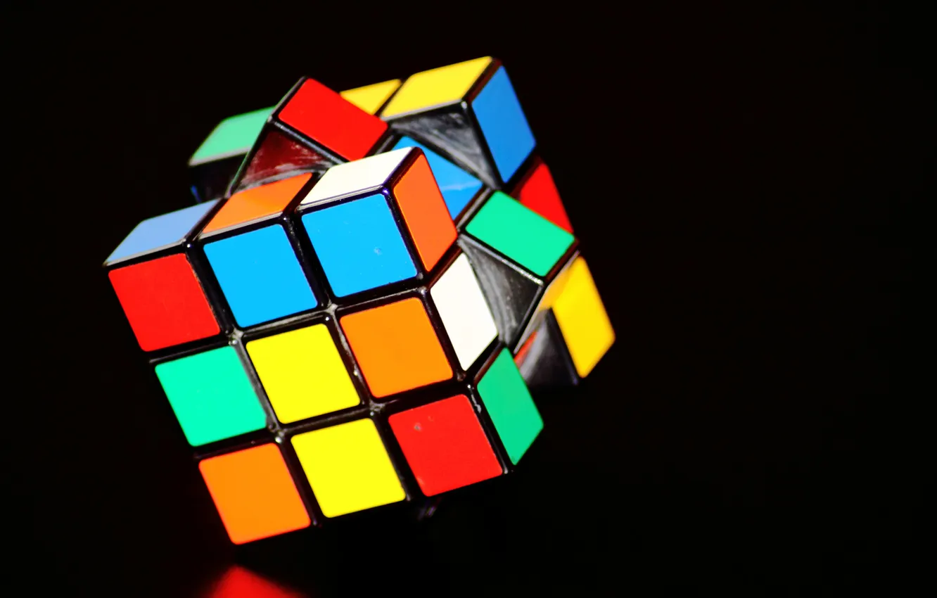 Photo wallpaper the game, Rubik's cube, puzzle
