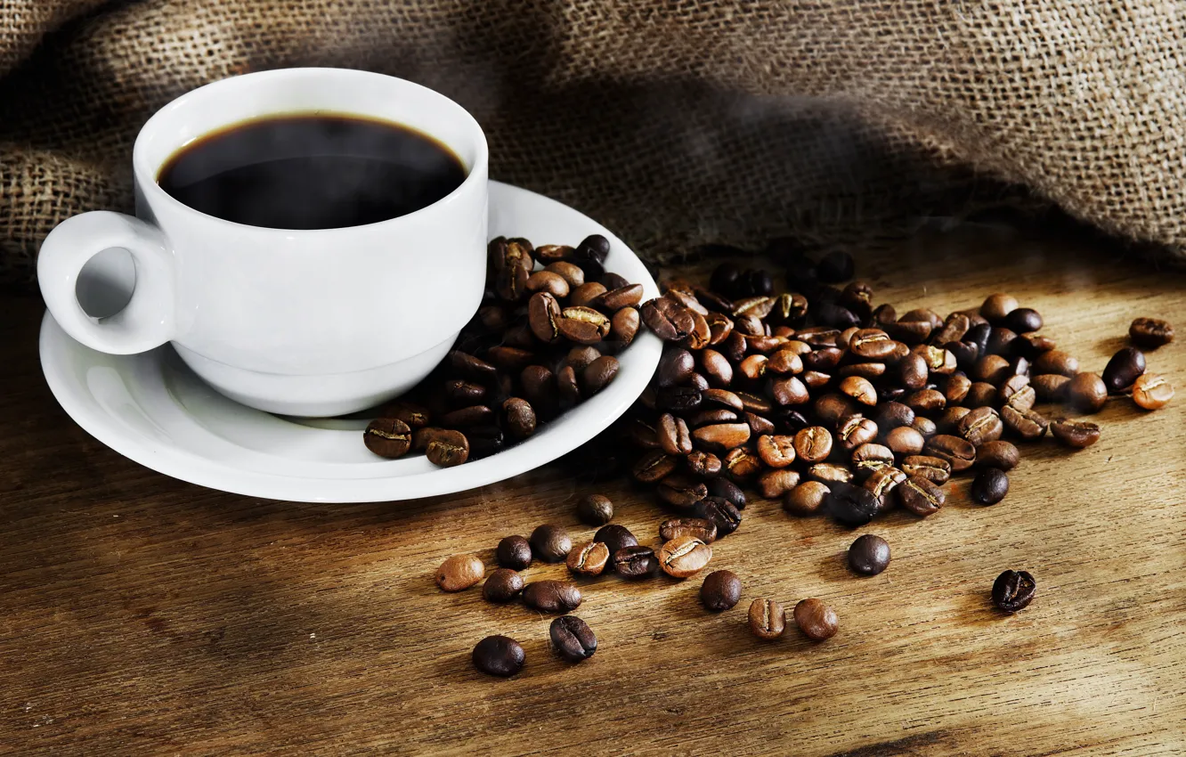 Photo wallpaper coffee, drink, coffee beans
