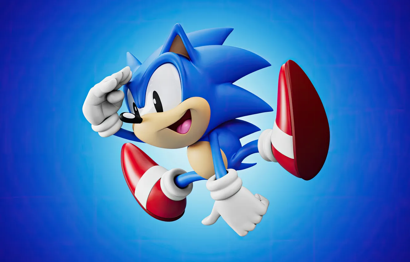 Photo wallpaper Sonic, Thunder, hedgehog, Rolling