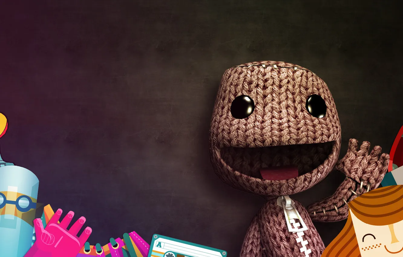 Wallpaper little big planet, Sackboy, little big planet, lbp 2 for ...